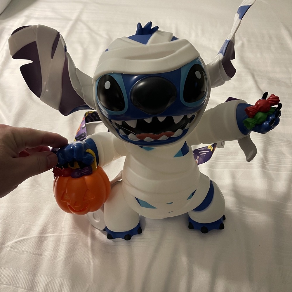 WDW Disney Parks Stitch 626 Mummy Costume‎ Popcorn Bucket Halloween - Picture 3 of 3